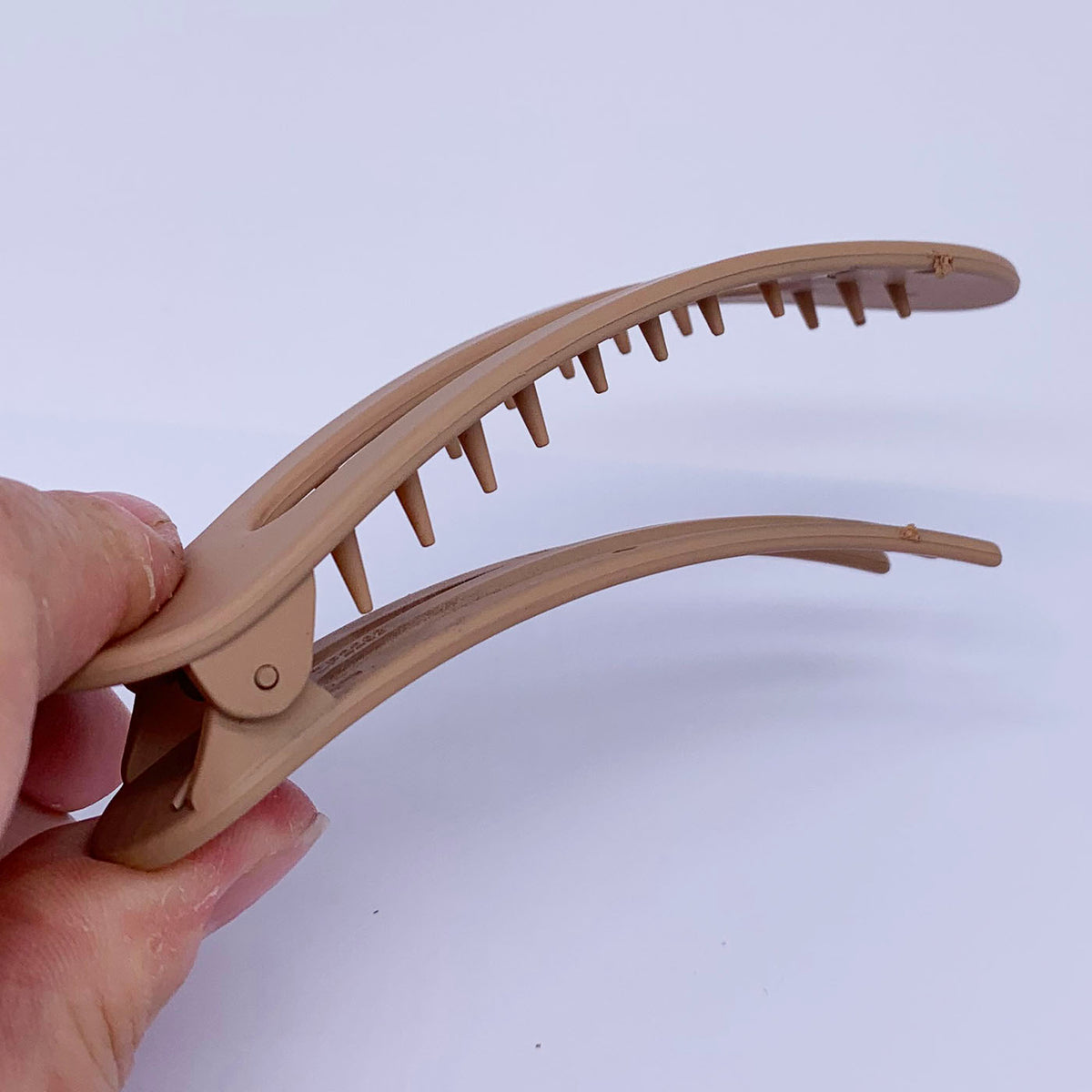 Flat Hair Clip "Dohara" (Green)