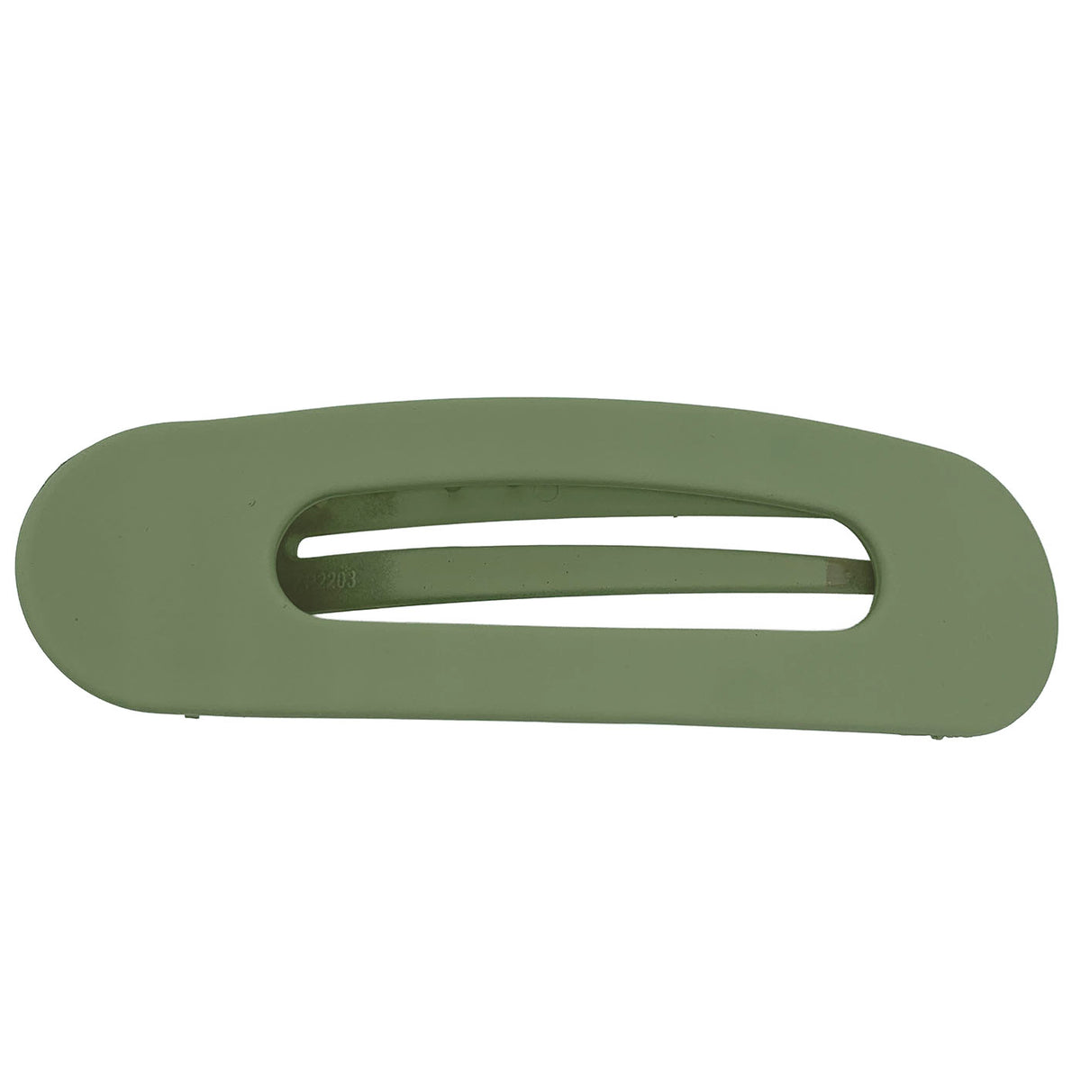 Flat Hair Clip "Dohara" (Green)