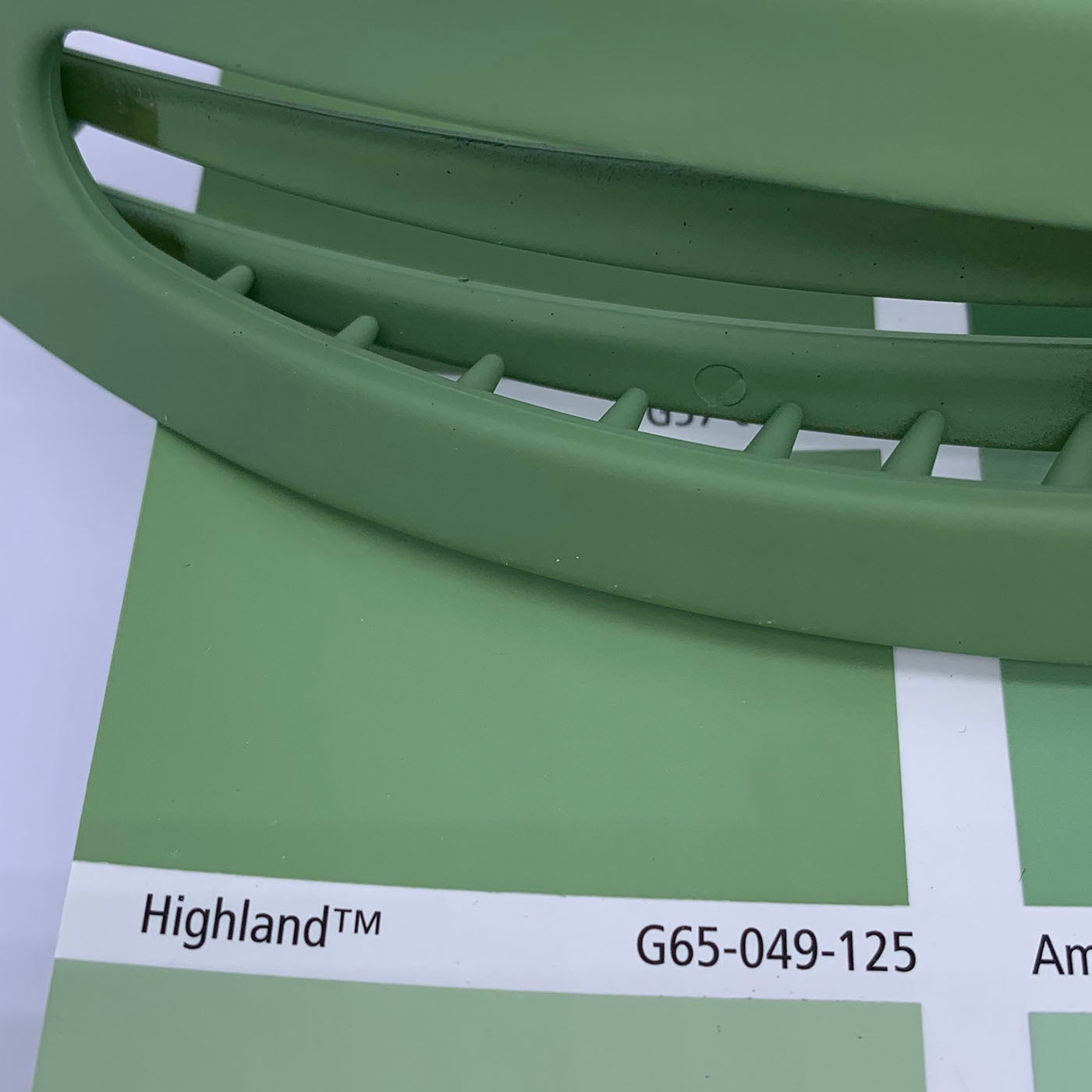 Flat Hair Clip "Dohara" (Green)