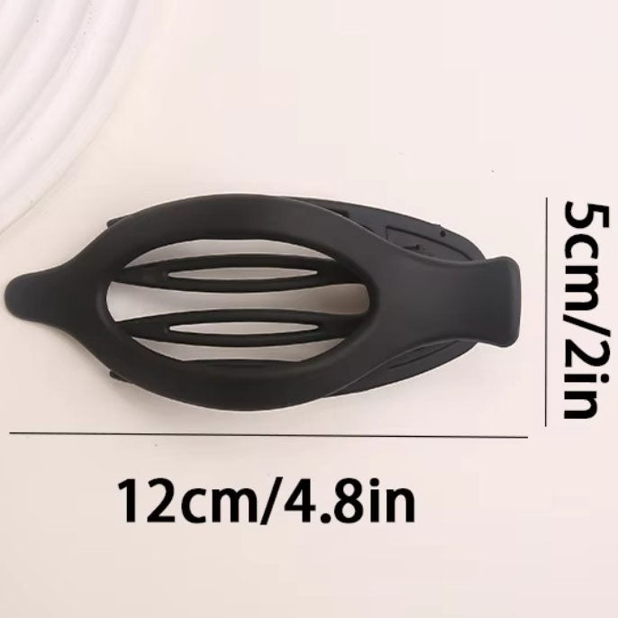 black hair accessory clip 12cm
