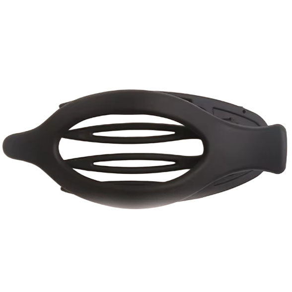 black hair accessory clip