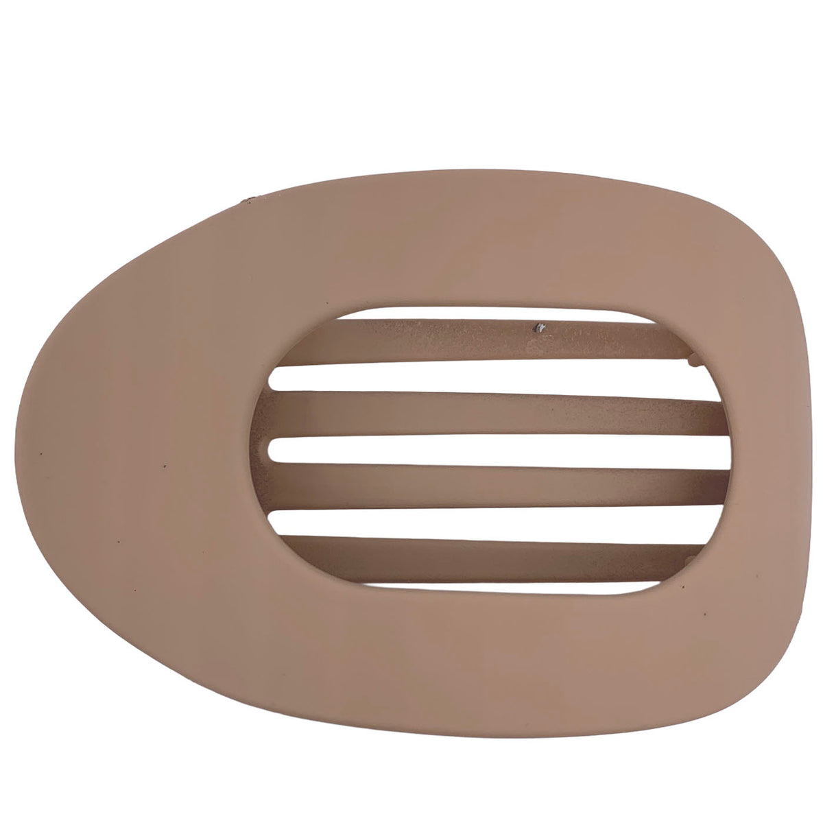 Flat Hair Clip "Mel" (Coffee)