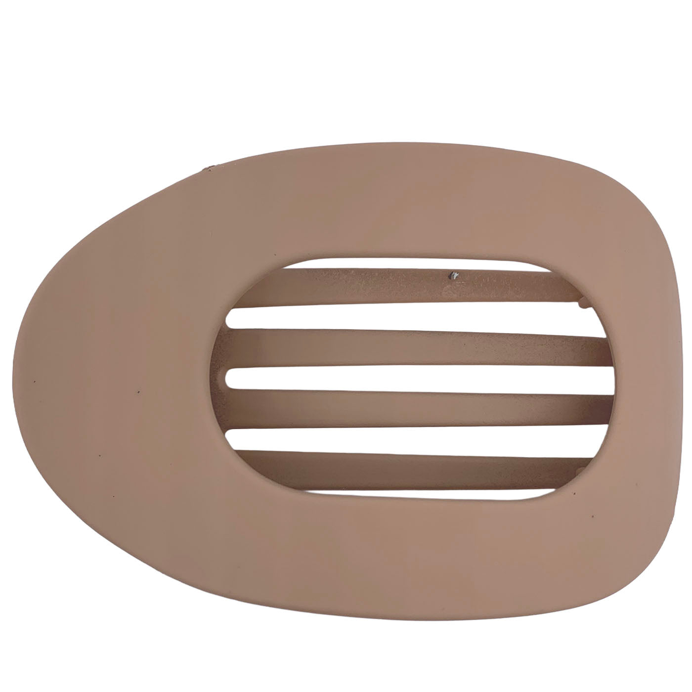 Flat Hair Clip "Mel" (Coffee)