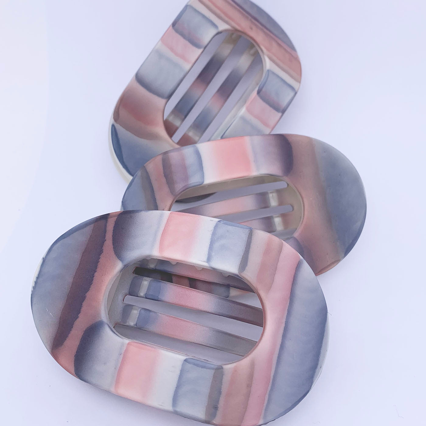 pink flat hair clip frenelle buy online nz