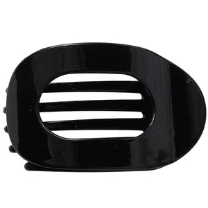 black gloss flat hair clip for driving frenelle accessories