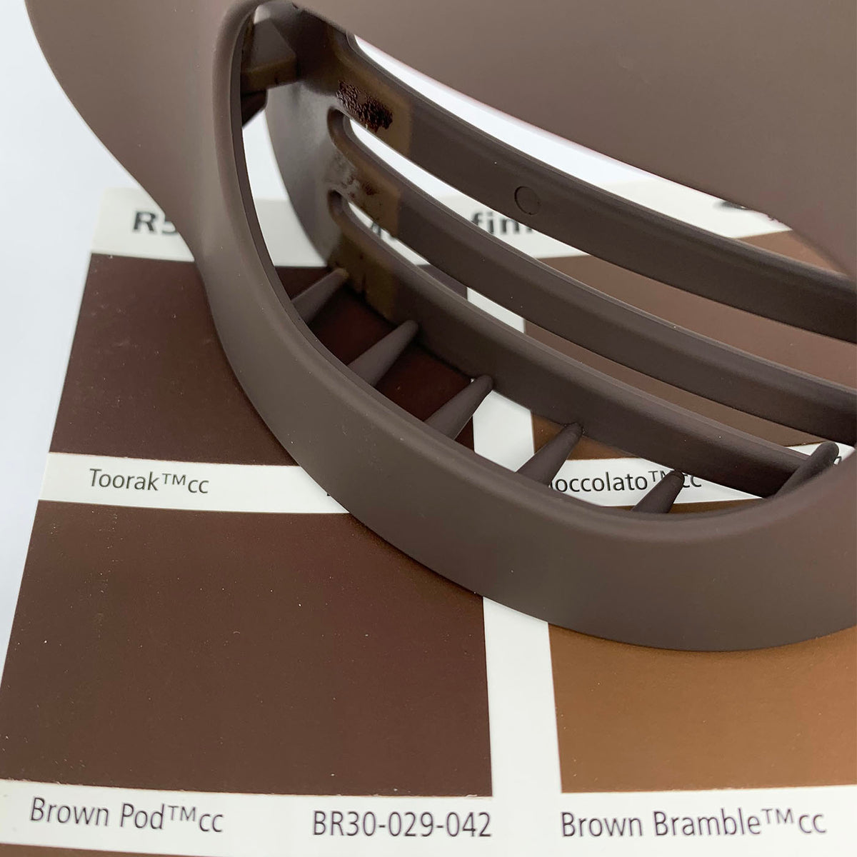 Flat Hair clip brown resene