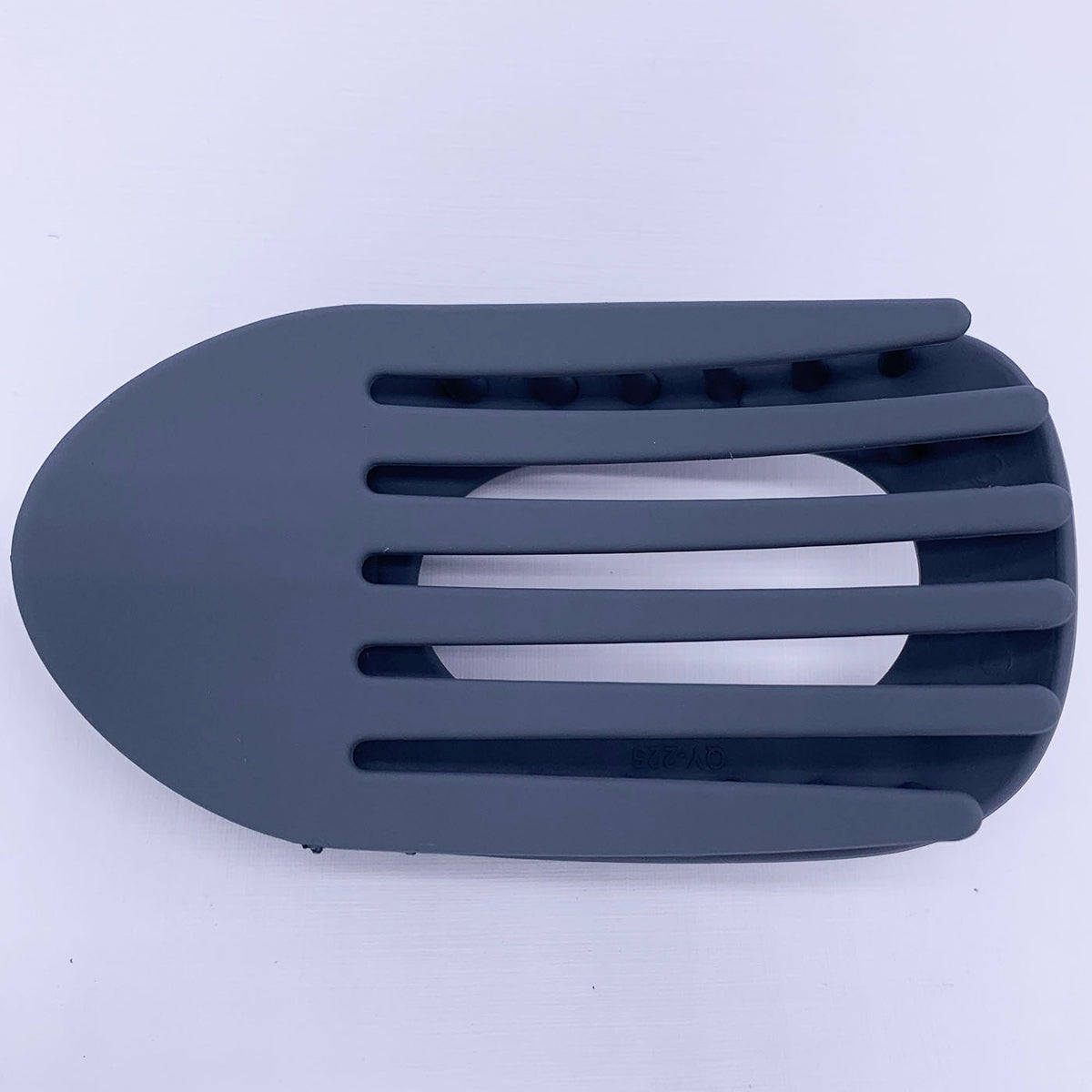 Dark Grey flat hair clip for driving frenelle accessories online NZ