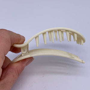 Flat Hair Clip "Mel" (Ivory)