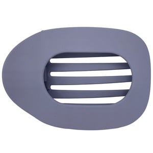 Flat Hair Clip "Mel" (Light Grey)