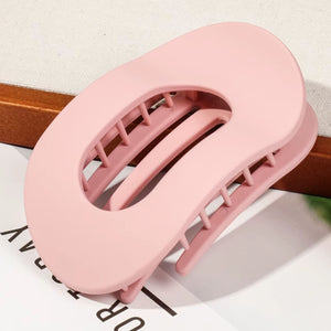 Flat Hair Clip "Mel" (Pink)