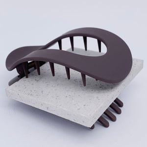 Flat Hair Clip "Mel" (Matt Redwood)