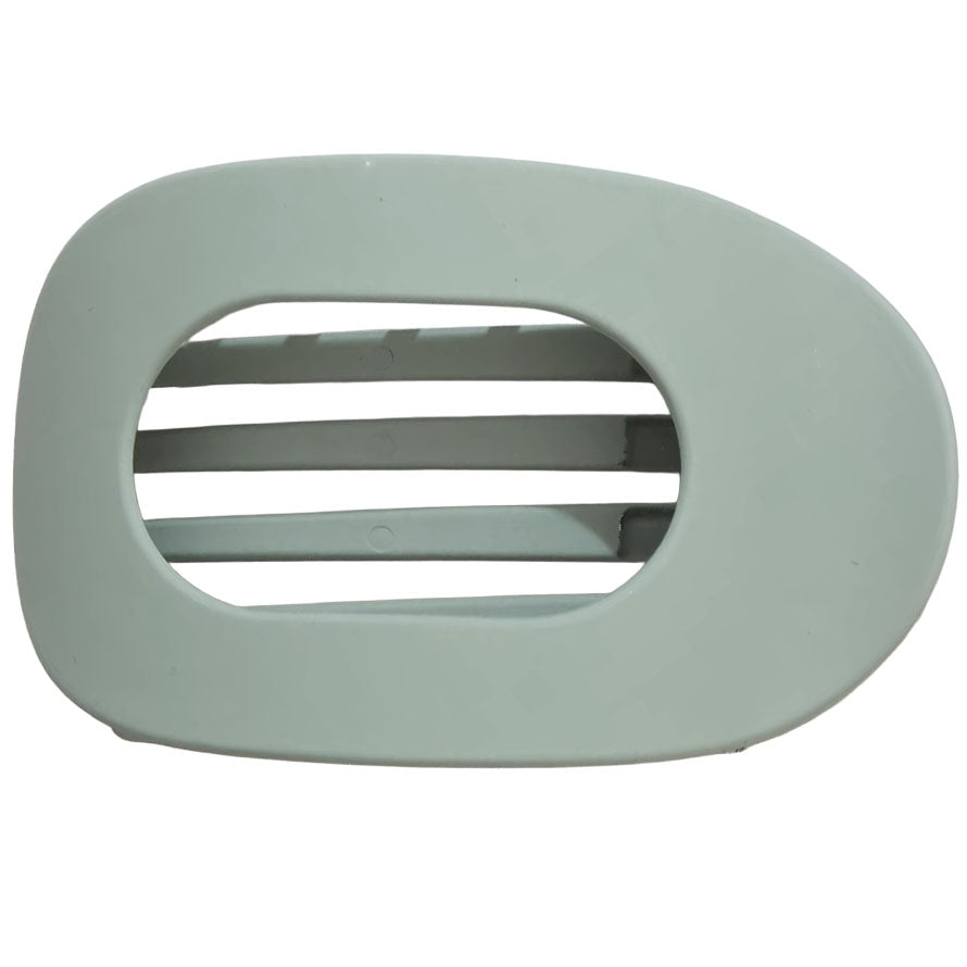 Flat Hair Clip "Mel" (Sage Green)