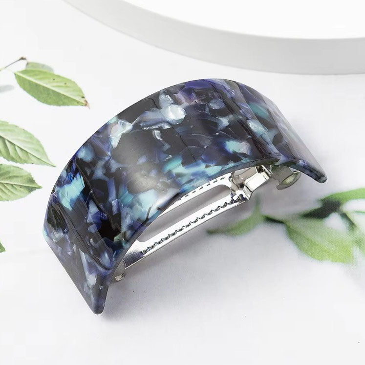 curved barrette hair clip