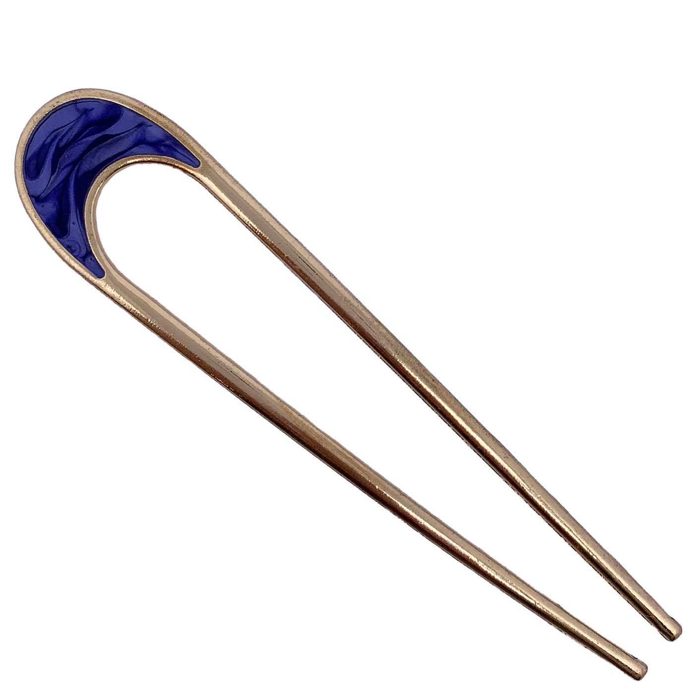 gold fork hair accessory