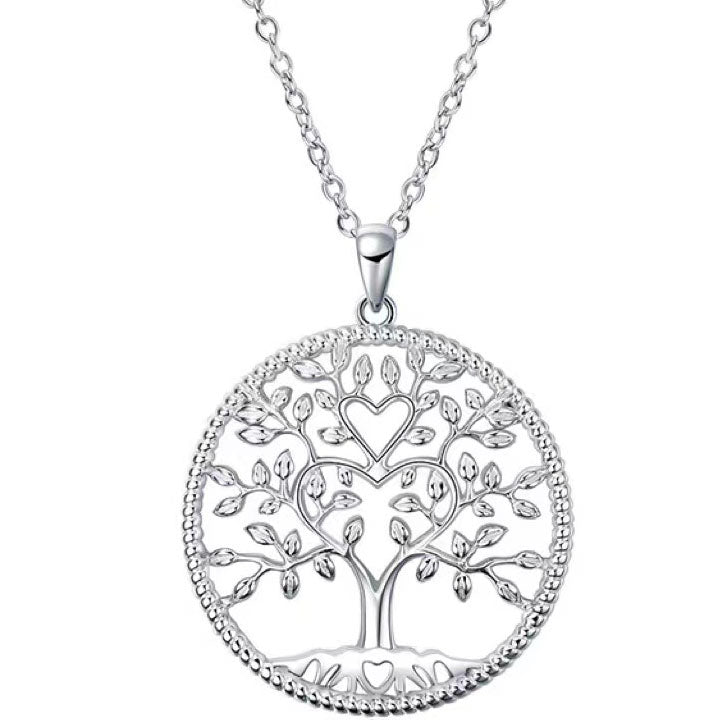 tree of life silver necklace by frenelle jewellery