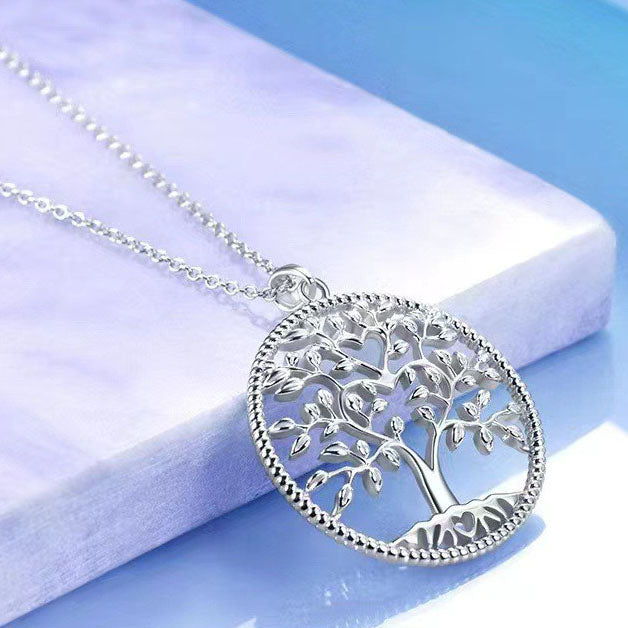 tree of life silver necklace by frenelle jewellery