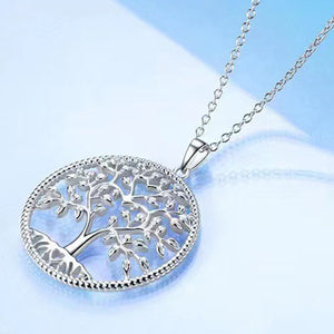 tree of life silver necklace by frenelle jewellery