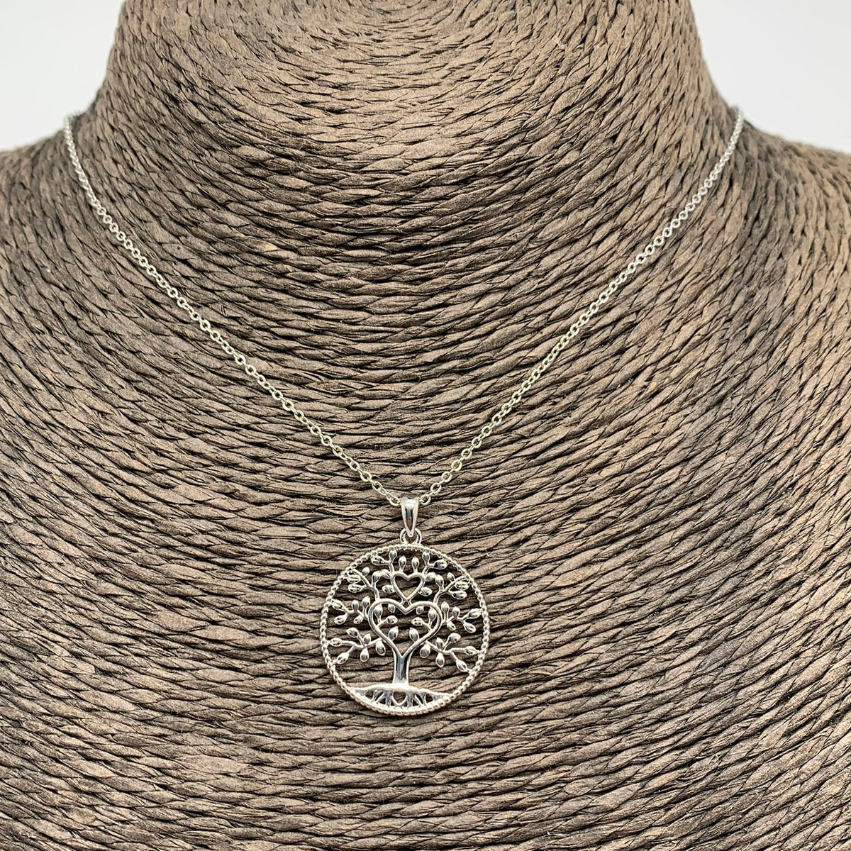 tree of life silver necklace by frenelle jewellery