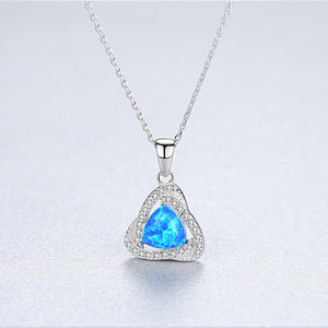 blue opal necklace from Frenelle Jewellery auckland nz
