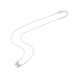 silver moissanite necklace frenelle jewellery online nz