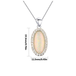 white opal silver necklace frenelle jewellery buy online auckland nz