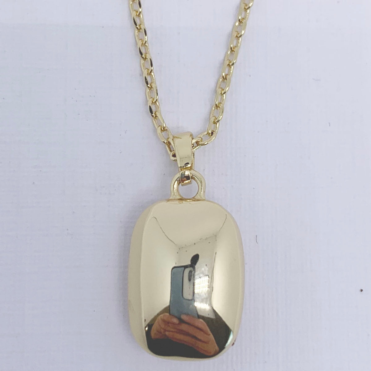 gold swarovski crystal necklace frenelle jewellery