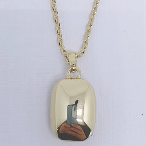 gold swarovski crystal necklace frenelle jewellery