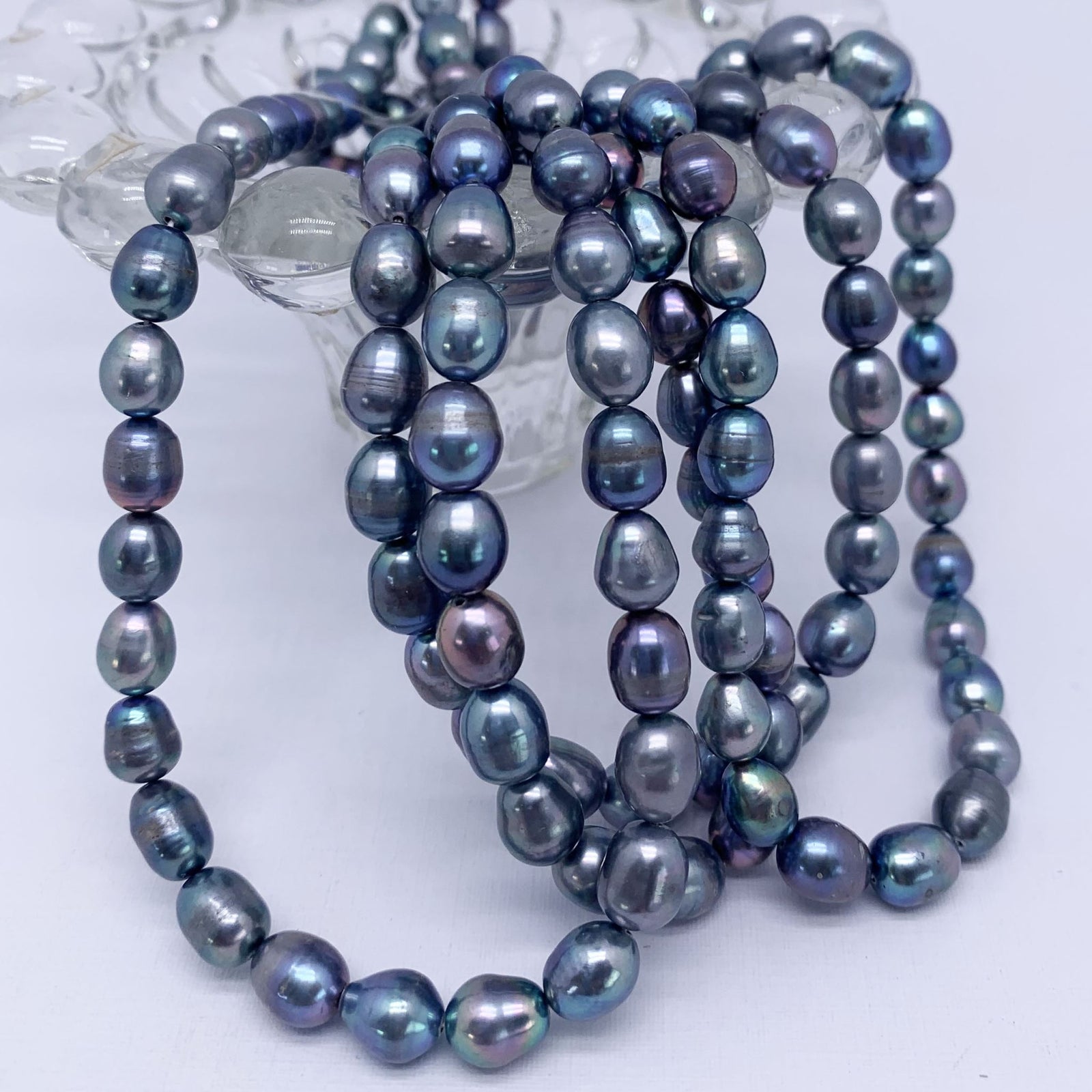 peacock baroque pearls loose for jewellery making frenelle