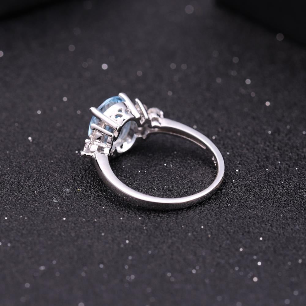 sky blue topaz ring buy online frenelle jewellery auckland nz