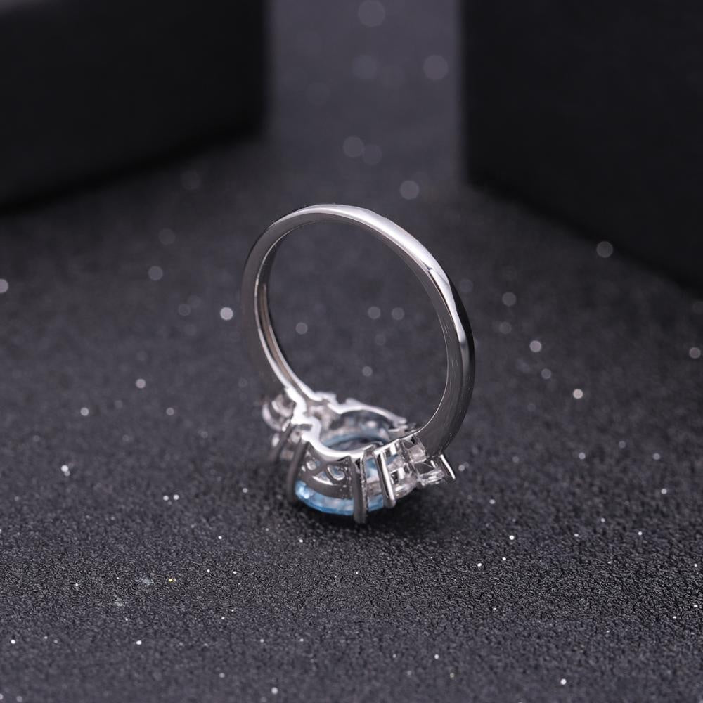 sky blue topaz ring buy online frenelle jewellery auckland nz