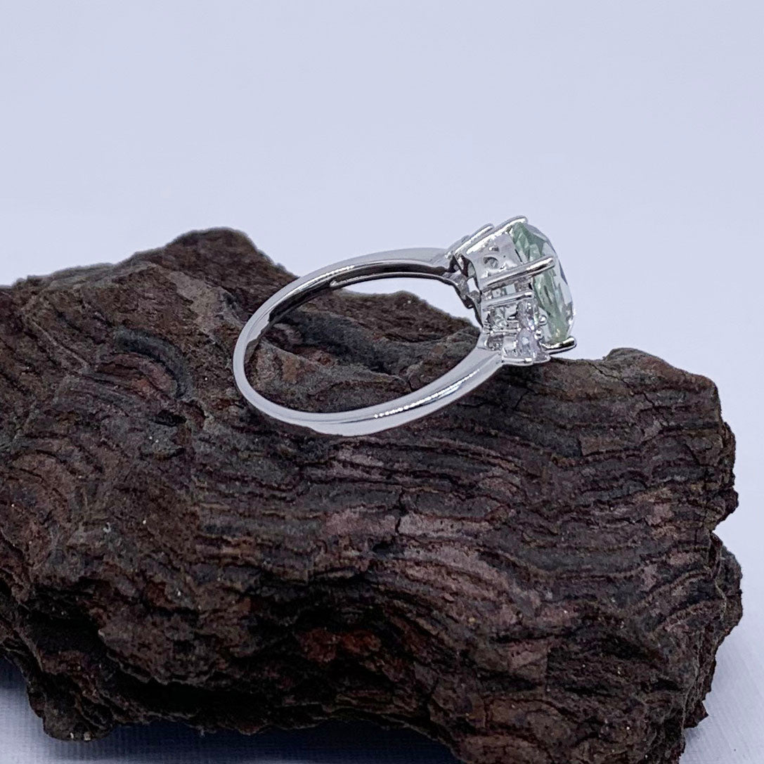 prasiolite green amethyst ring frenelle jewellery online auckland nz