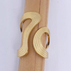 Gold Adjustable Ring "Yalta"