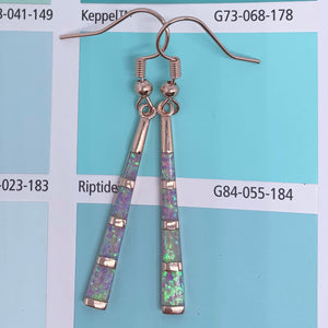 rose gold opal drop earrings frenelle jewellery