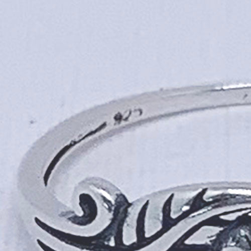 silver bohemian flower ring by frenelle jewellery online auckland nz