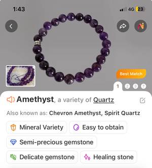 Amethyst Gemstone Beads (8mm)