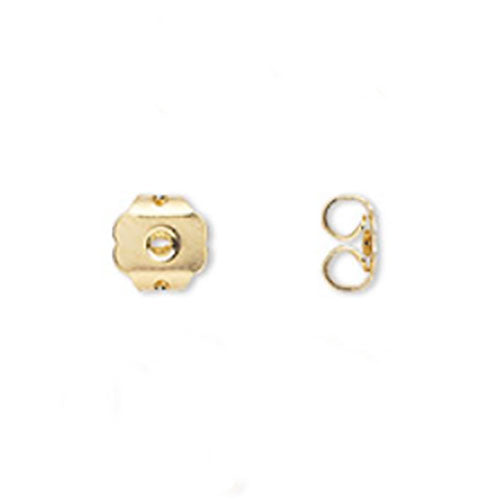 FRENELLE NZ 1 Pair Gold Butterfly Earring Backs 6mm
