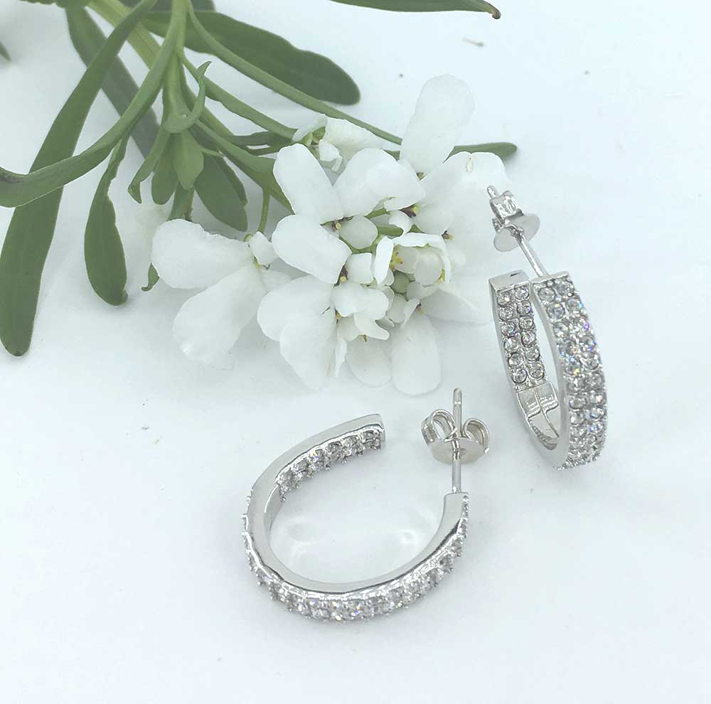 Frenelle Jewellery Swarovski crystal earrings