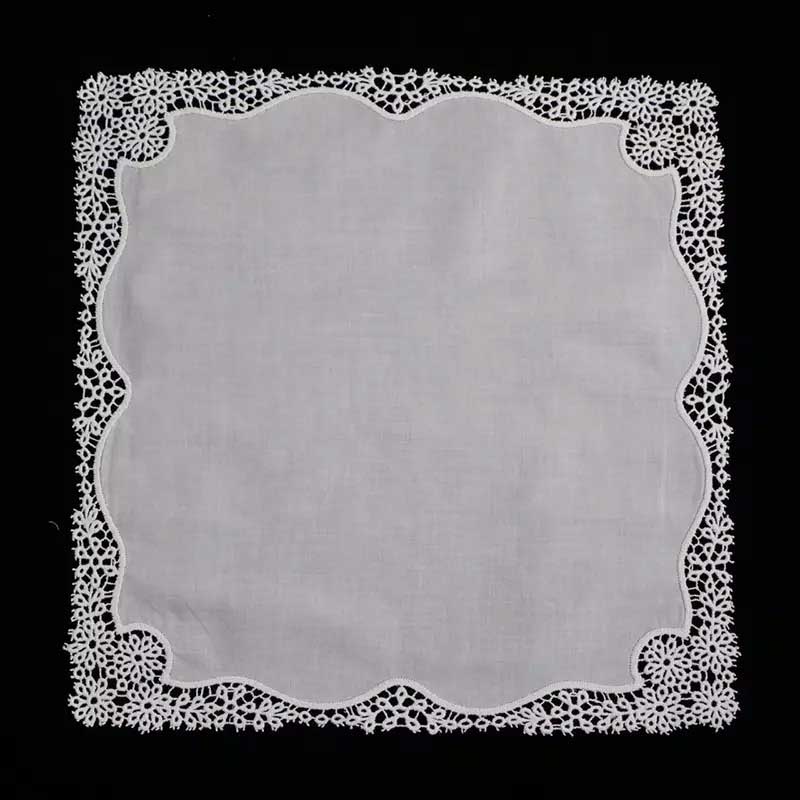 lace wedding handkerchiefs frenelle nz