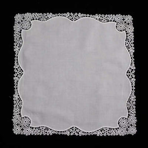 lace wedding handkerchiefs frenelle nz