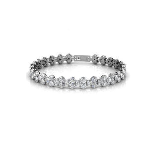 crystal tennis bracelet bridal premium
