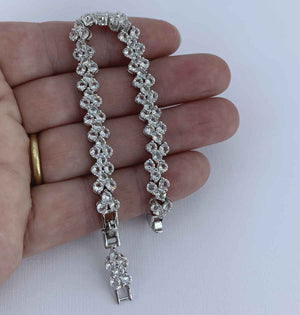 frenelle jewellery bracelet tennis crystal