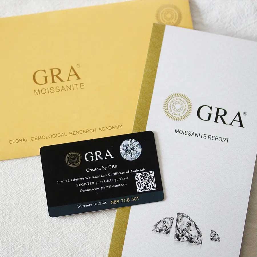 925 Sterling Silver Moissanite Bracelet "Anita"