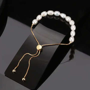 adjustable pearl bracelet jewellery