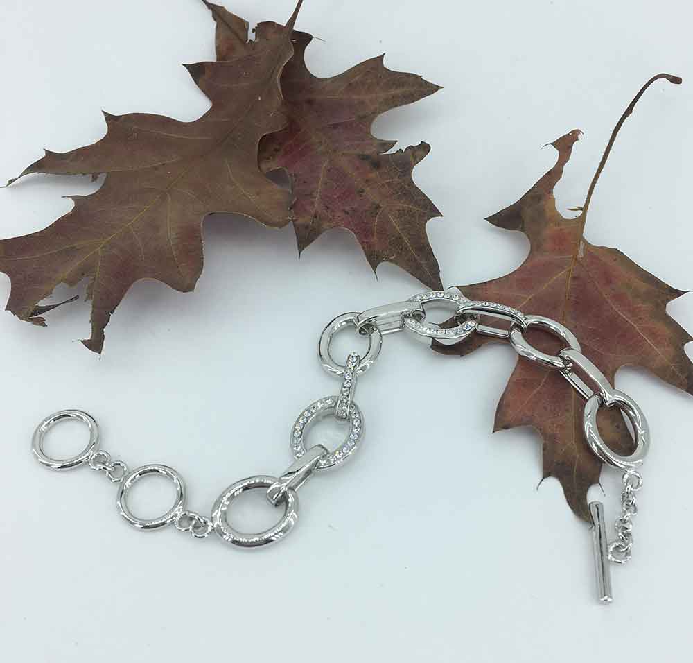 frenelle Jewellery bracelet silver crystal