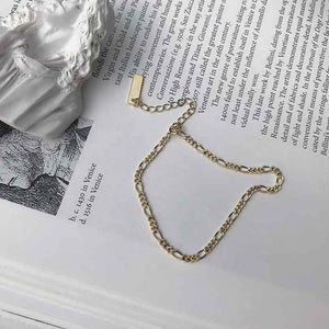 gold figaro chain for men women