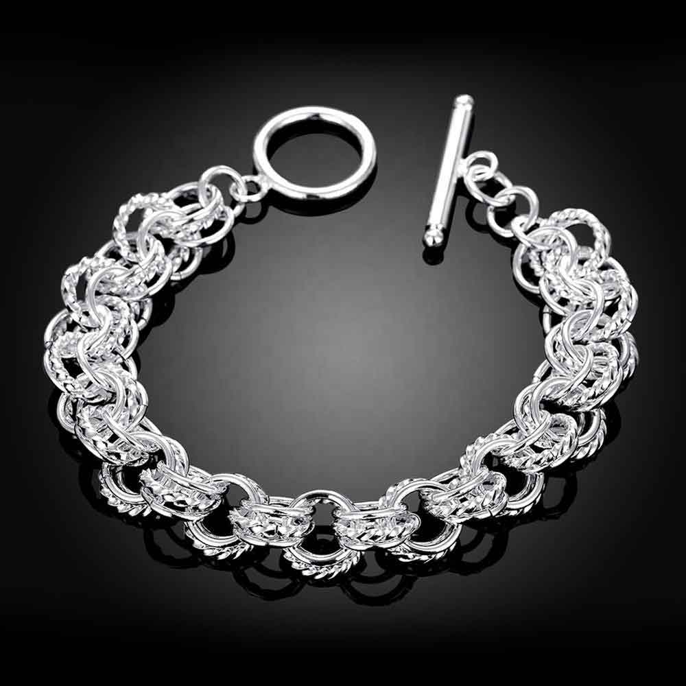 FRENELLE Jewellery NZ | Silver Chain Link Bracelet 