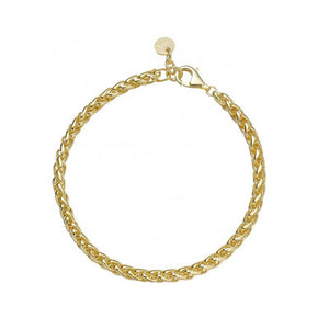 gold wheat chain bracelet gift for women
