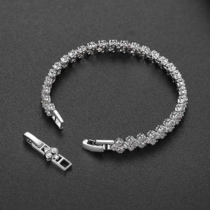 tennis bracelet crystal frenelle