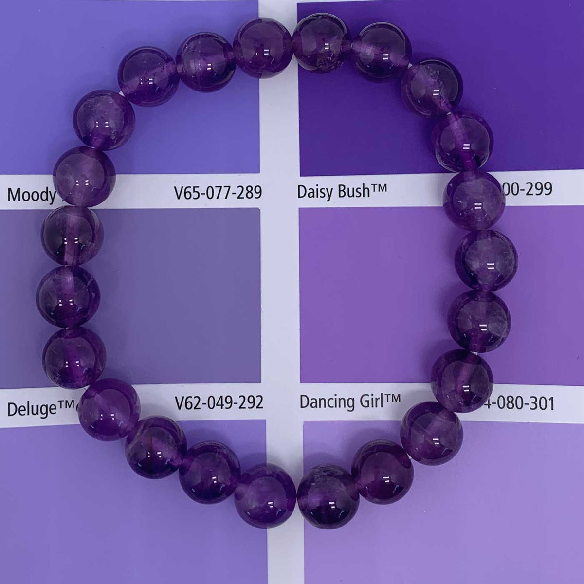 amethyst stretch bracelet gemstone for women