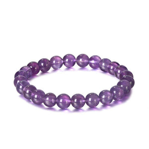 amethyst stretch bracelet gemstone for women
